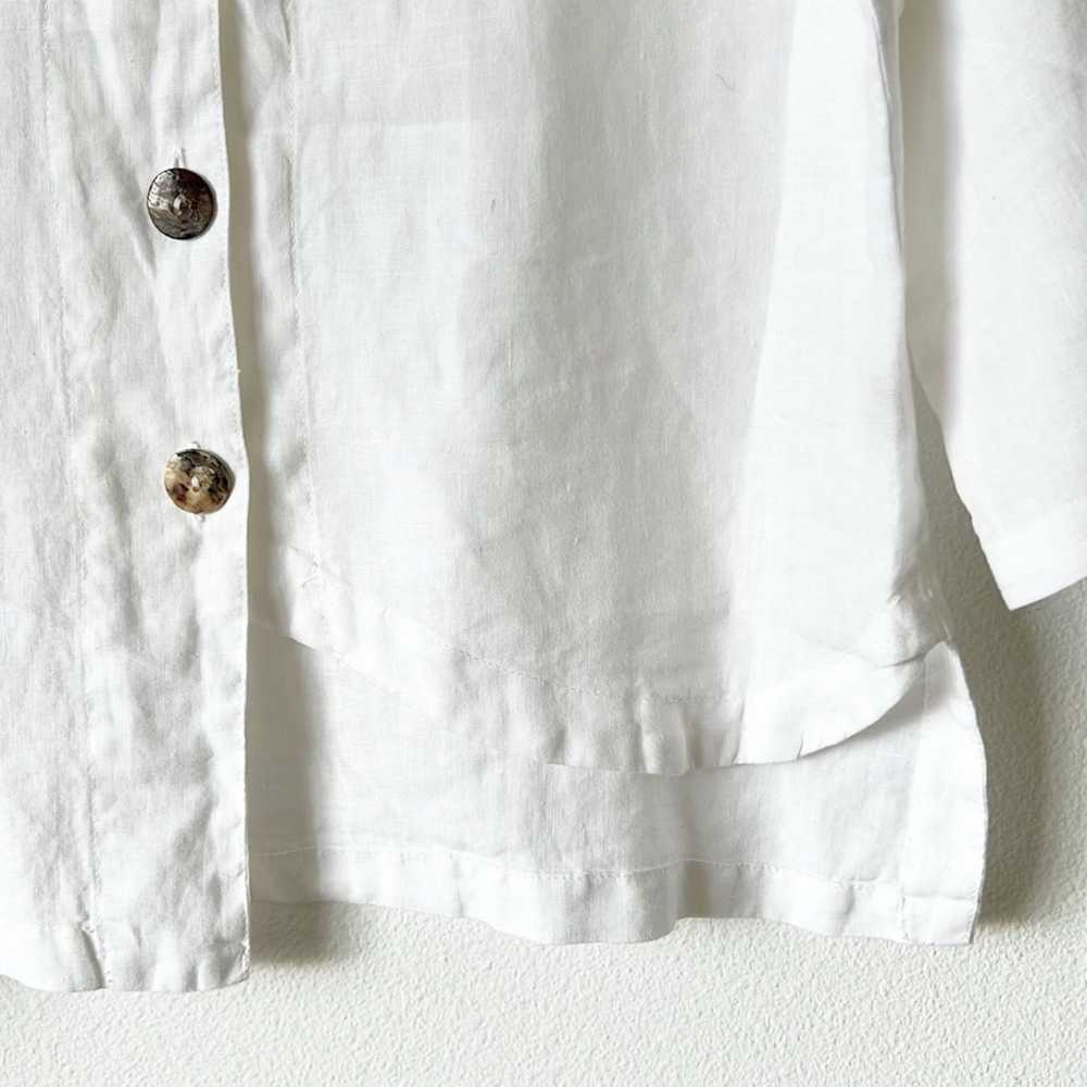 CLICK By Color Me Cotton Linen Shirt - image 4
