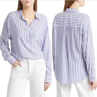 NWOT Rails Elle Stripe Popover Shirt size M