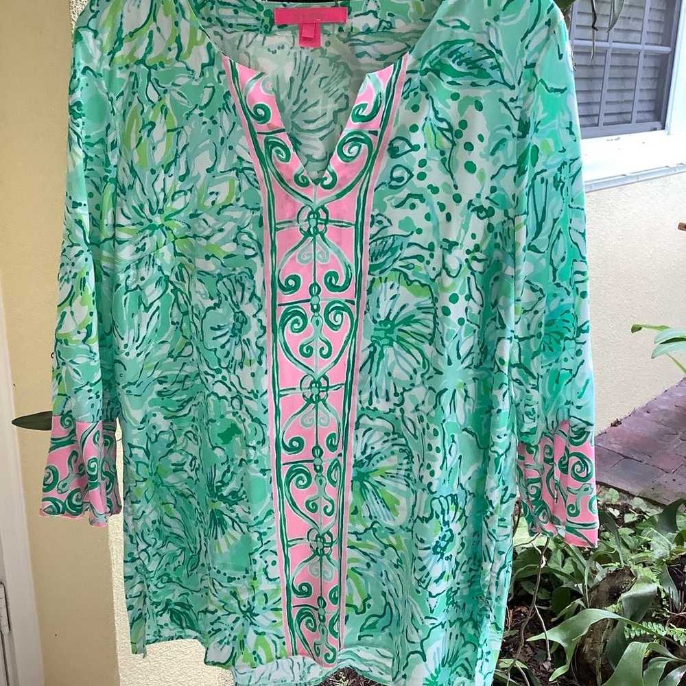 Lilly pulitzer tunic top - image 2