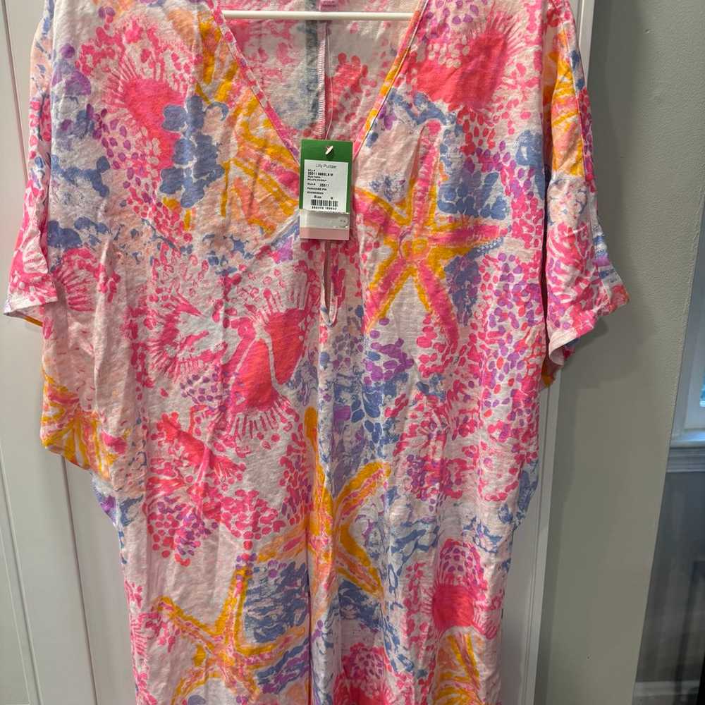 NWT LILLY PULITZER BALLETA COVER-UP BOHEMIAN BEAC… - image 2
