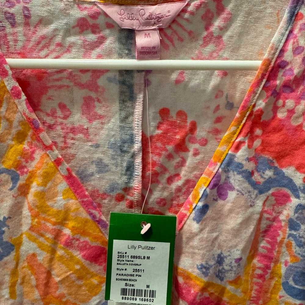 NWT LILLY PULITZER BALLETA COVER-UP BOHEMIAN BEAC… - image 3