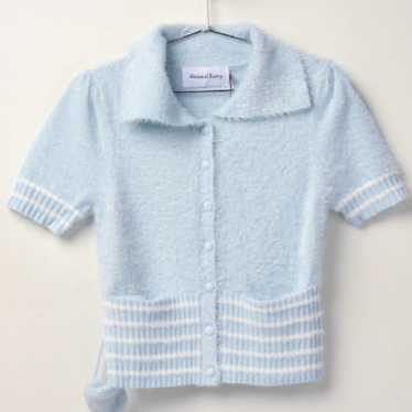House of Sunny Winona Knit Clear Water Light Blue… - image 1