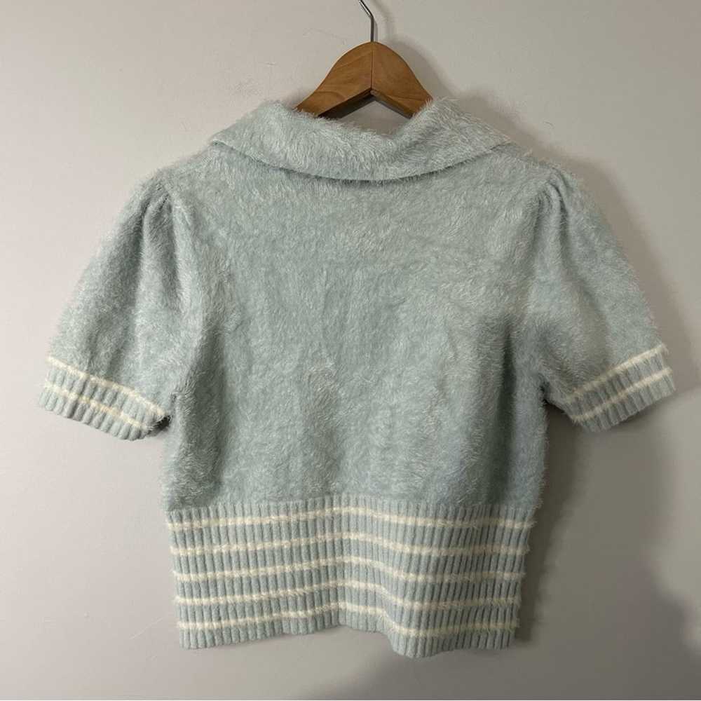 House of Sunny Winona Knit Clear Water Light Blue… - image 4