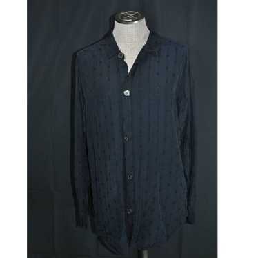 CP Shades Black Button Up Top - M - image 1