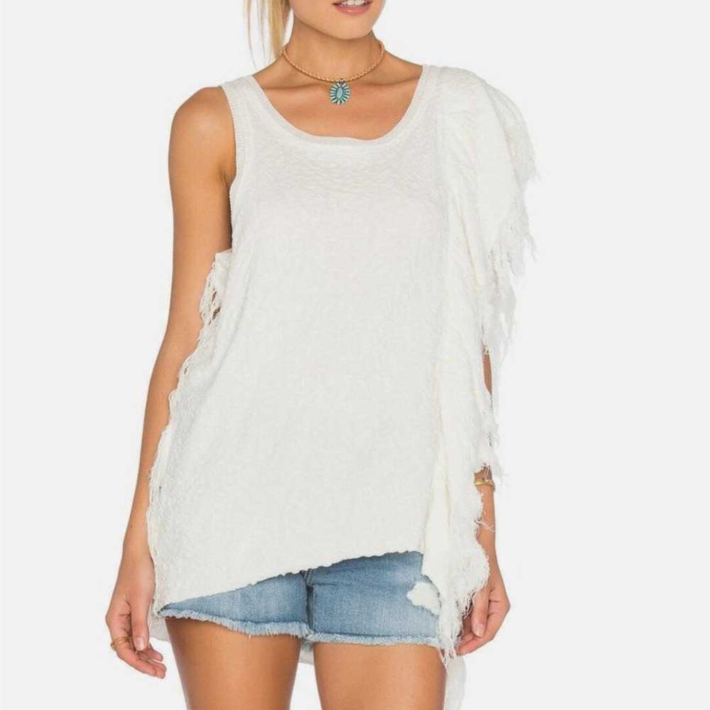 Free People Treat Me Tender Top in Ivory - image 2