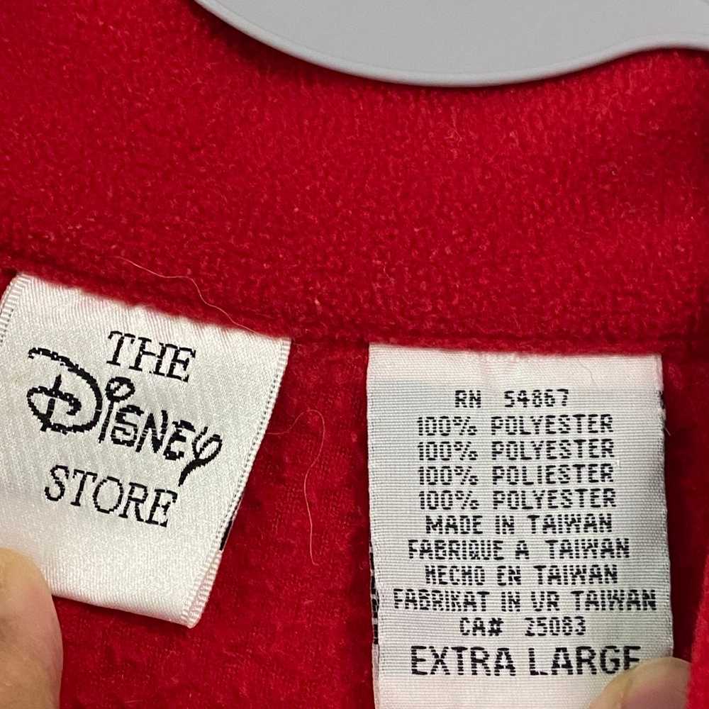 Red Mickey Mouse Fleece Jacket - image 4