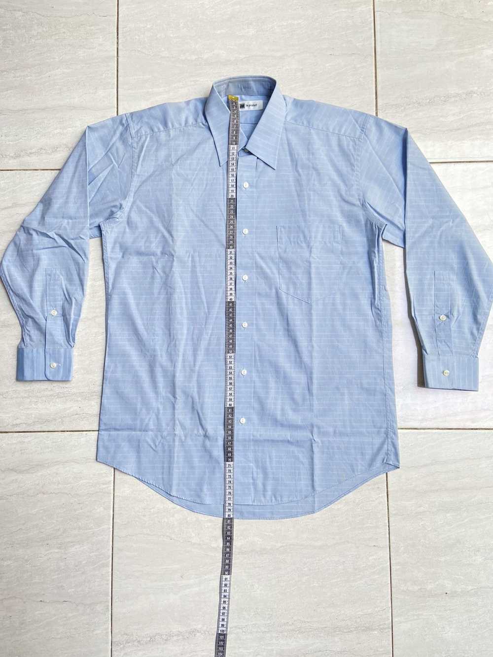 Issey Miyake IM PRODUCT Checkered Striped Shirt - image 2