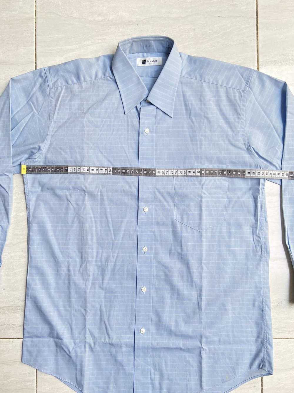 Issey Miyake IM PRODUCT Checkered Striped Shirt - image 3