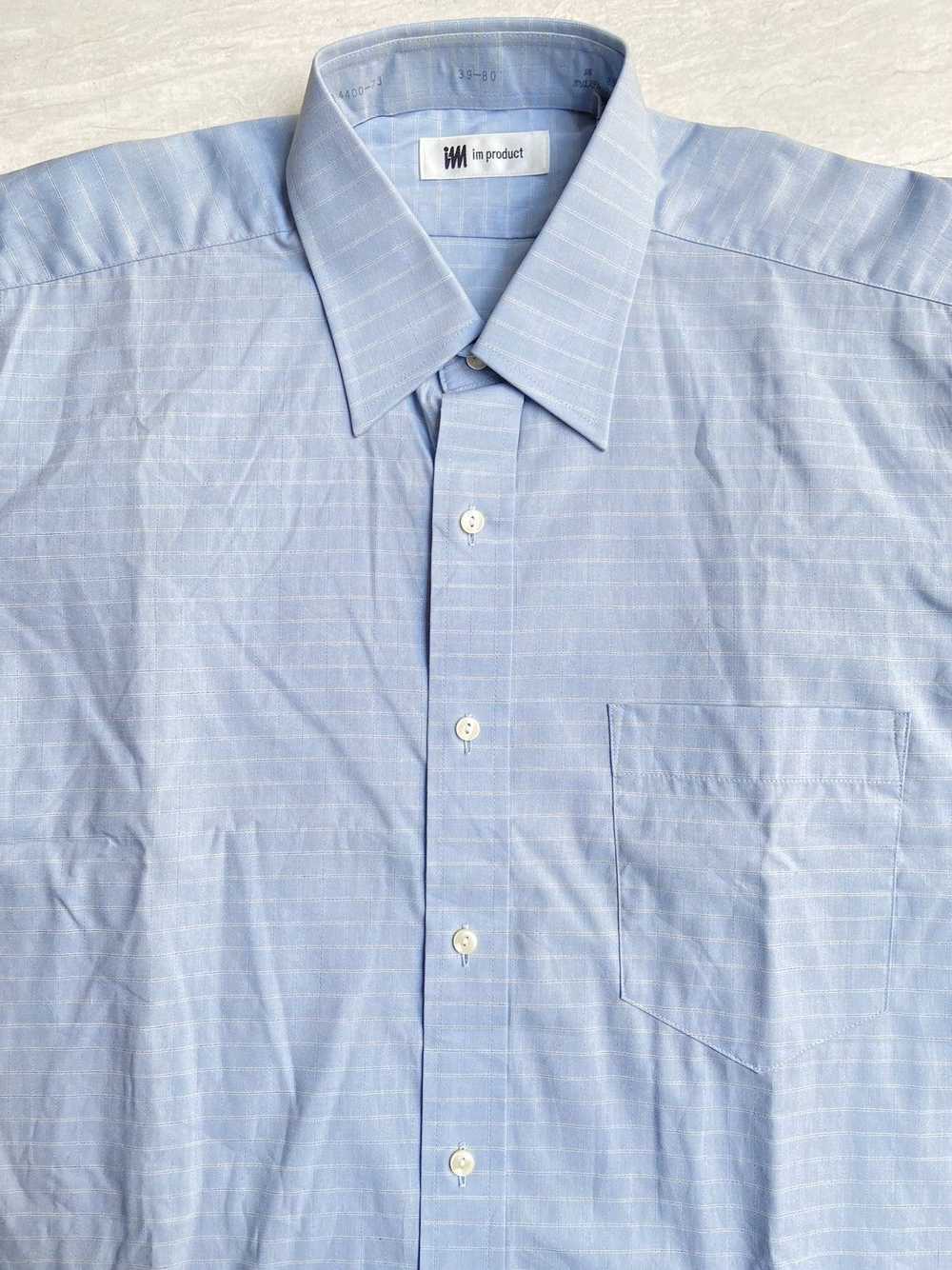 Issey Miyake IM PRODUCT Checkered Striped Shirt - image 4