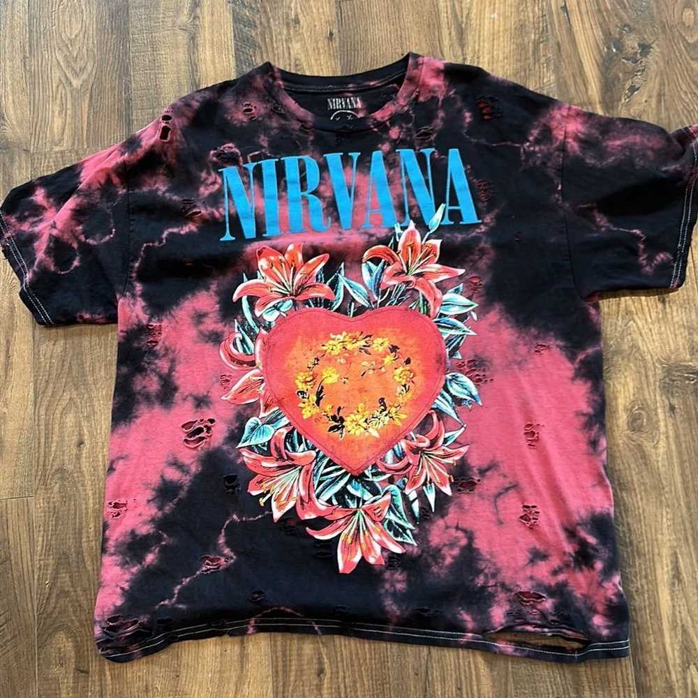 Distressed Nirvana Band Tshirt - image 5