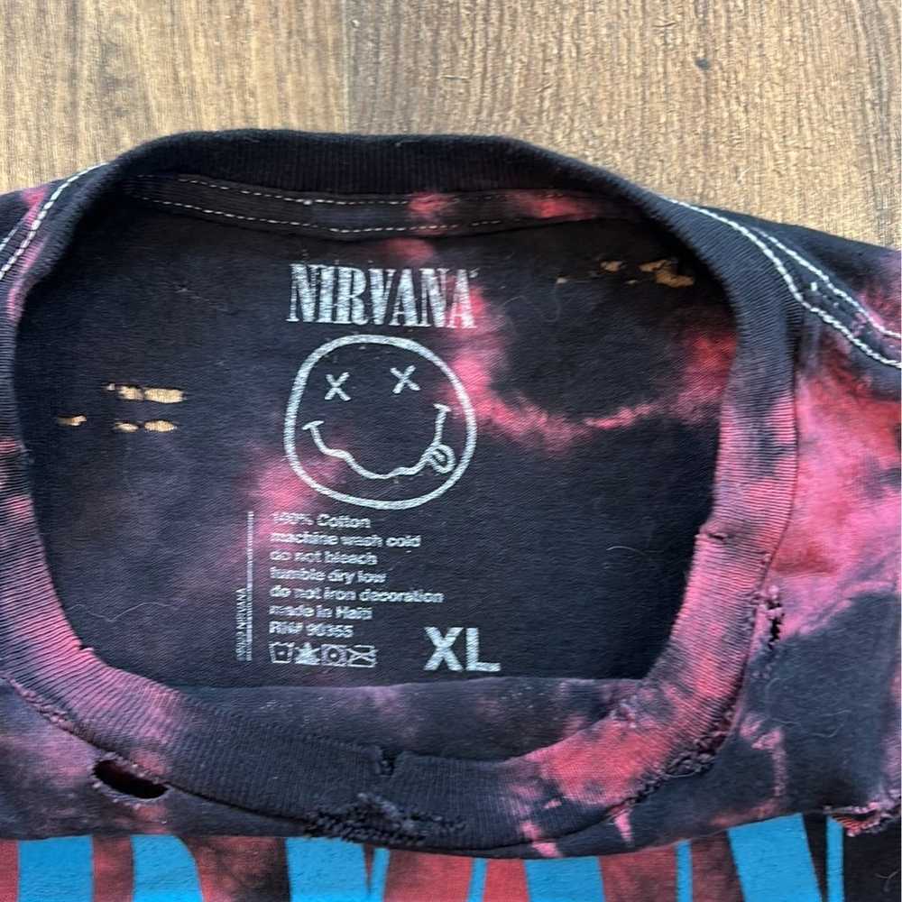 Distressed Nirvana Band Tshirt - image 7