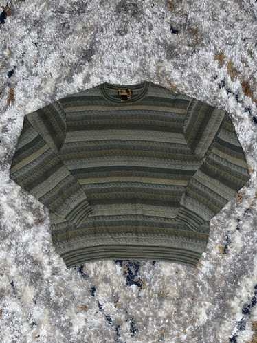 Streetwear × Vintage Vintage Green Knitted Sweater