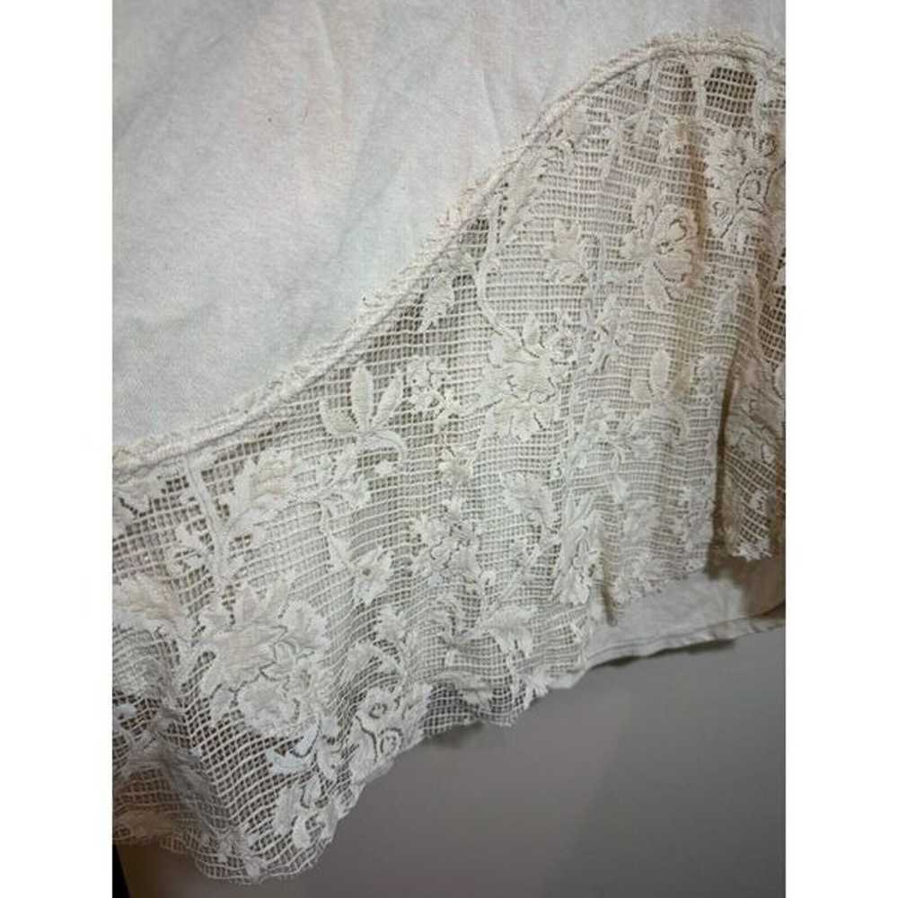 Free People Womens Crochet Lace Top Size XS - image 2