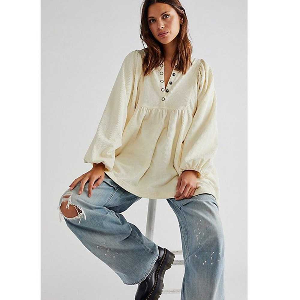 Free People Covered In Cord Tunic Corduroy - image 1