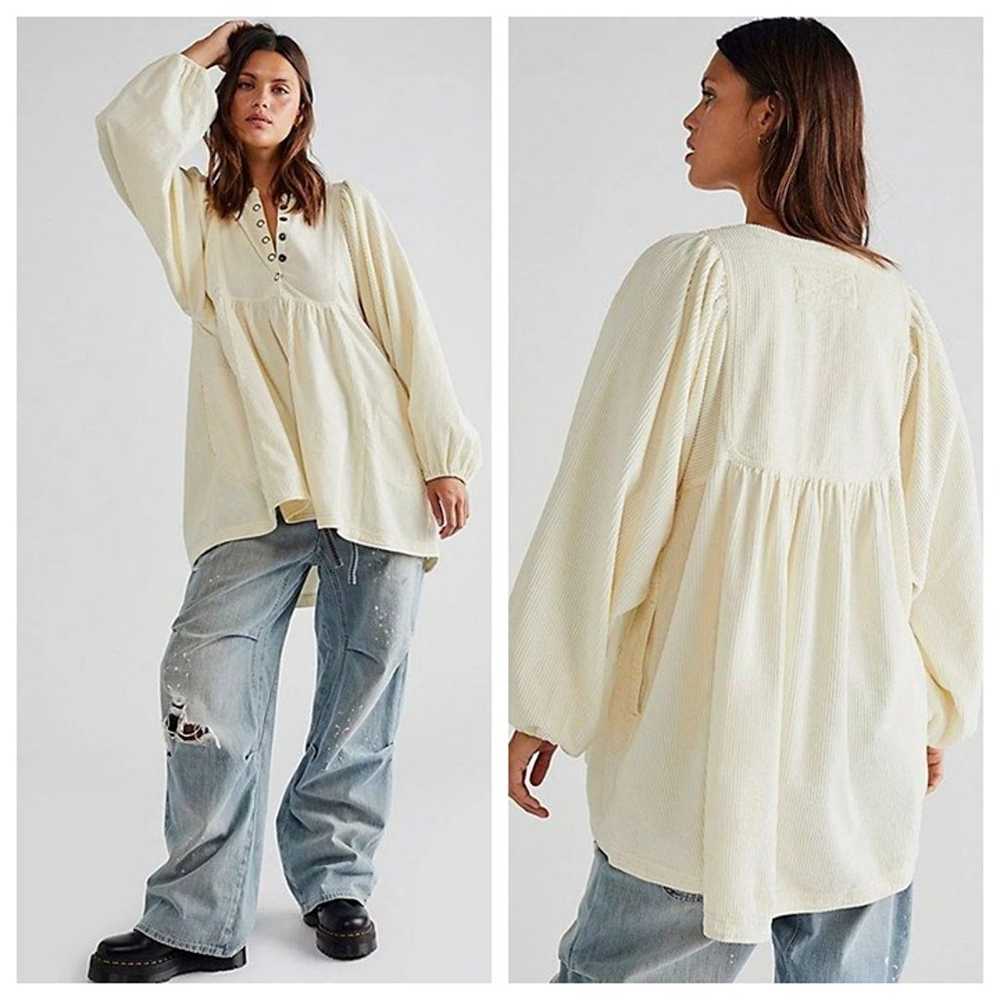 Free People Covered In Cord Tunic Corduroy - image 2