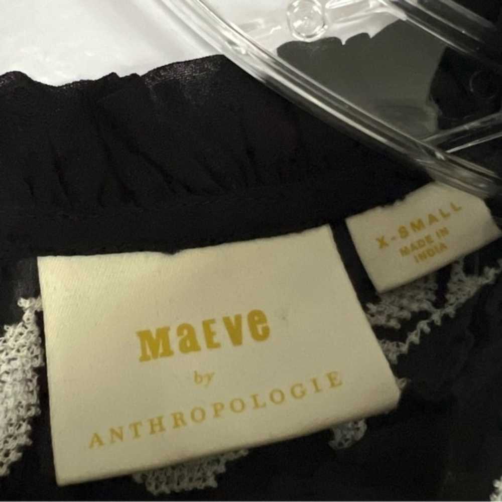 NWT Anthropologie Maeve Black Winona Lace Embroid… - image 7