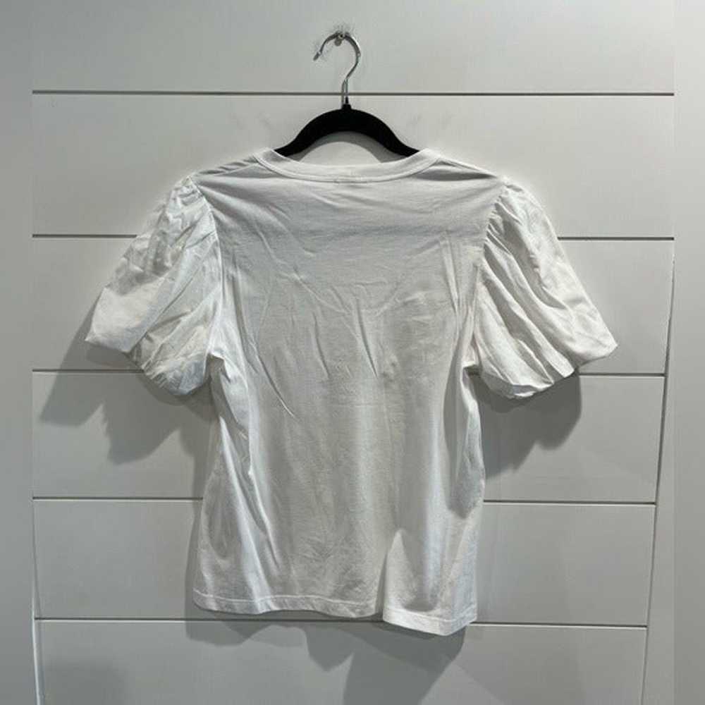 A.L.C. White Poole puff sleeve t shirt - image 7