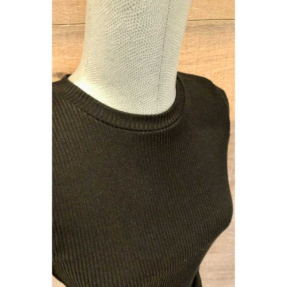 NWOT AllSaints black Molly Cutout Back Long Sleev… - image 5