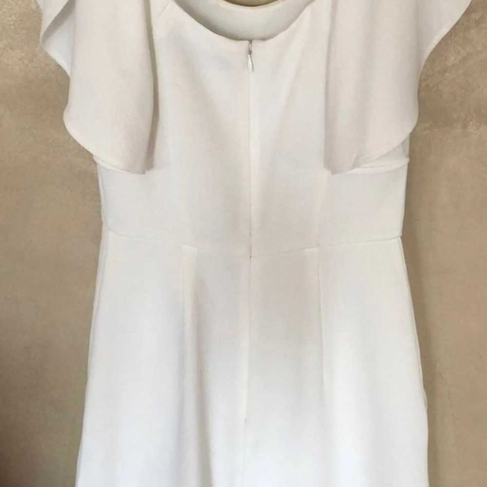 french connection white romper Sz 2 - image 4