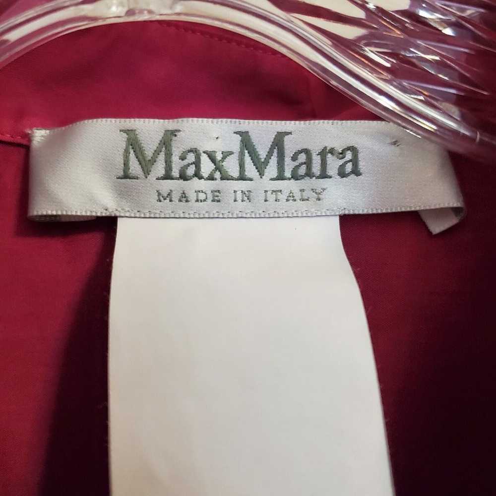 Max Mara Poplin Oversized Minimalist Popover Top … - image 5