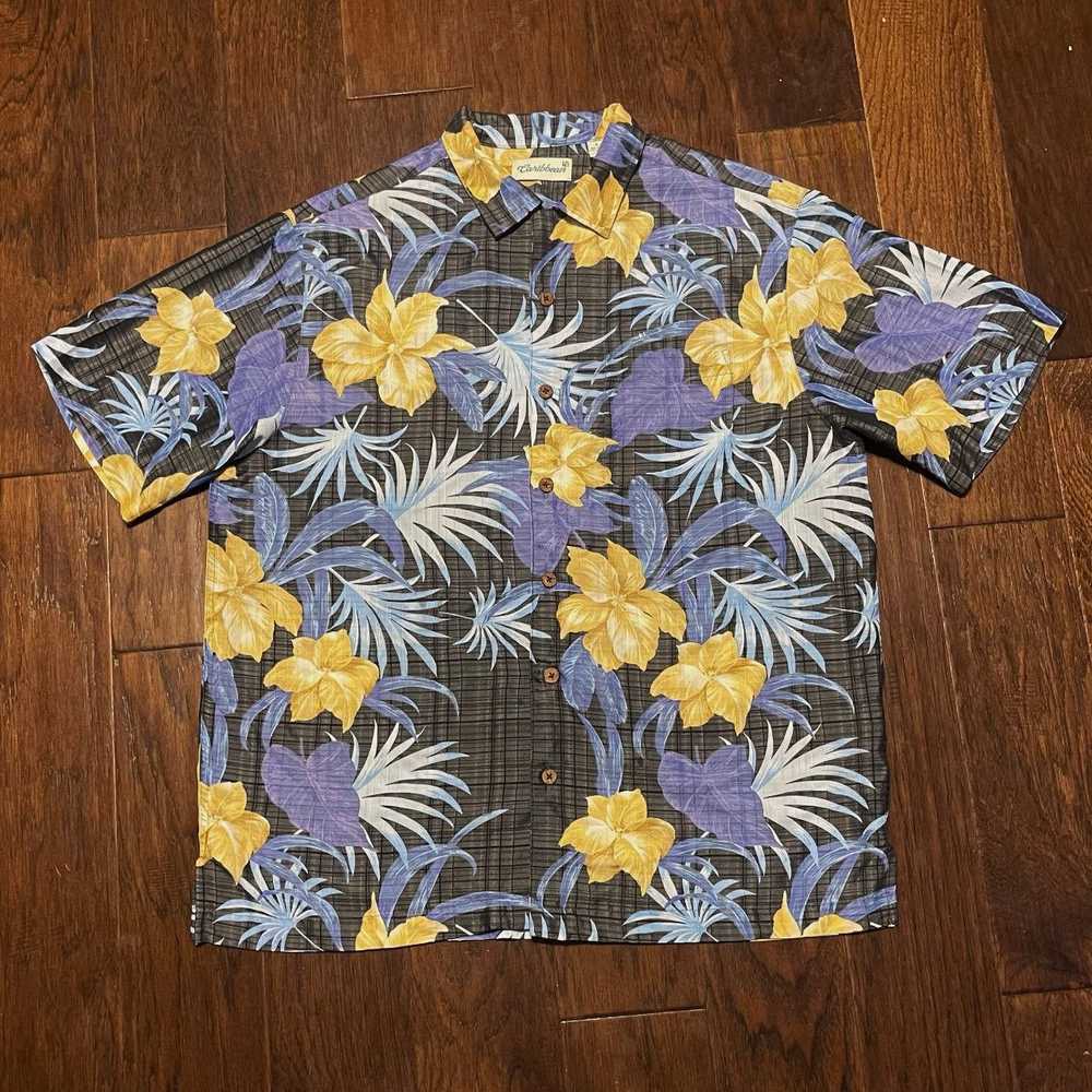 Caribbean × Hawaiian Shirt × Vintage Vintage CARI… - image 1