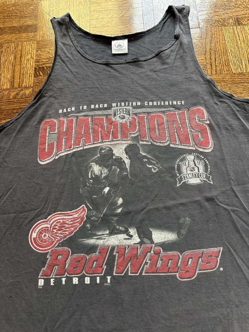 NHL × Sportswear × Vintage Vintage 90s Detroit Re… - image 3