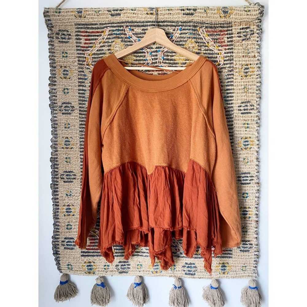 Free People Gold Duster Pullover Top - image 2
