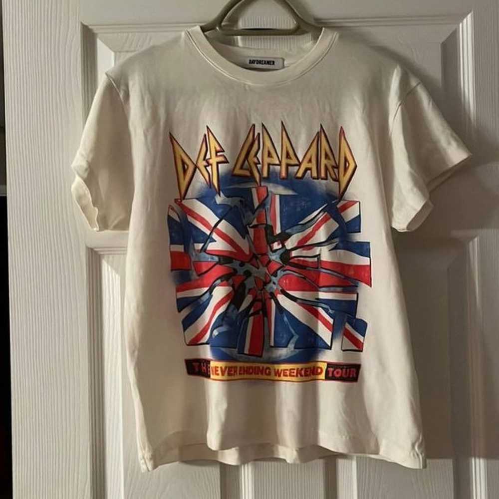 Daydreamer Def Leppard 1993 Tour Tee Size Small - image 2