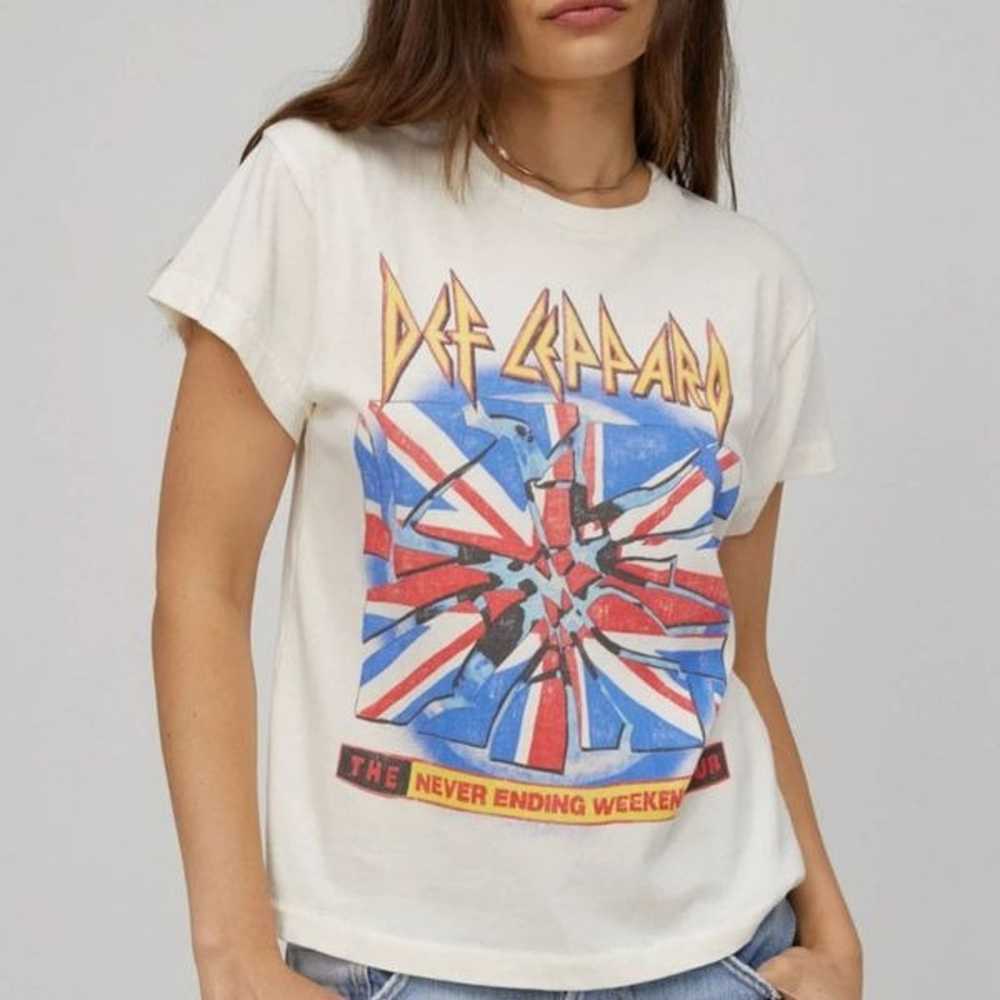 Daydreamer Def Leppard 1993 Tour Tee Size Small - image 9