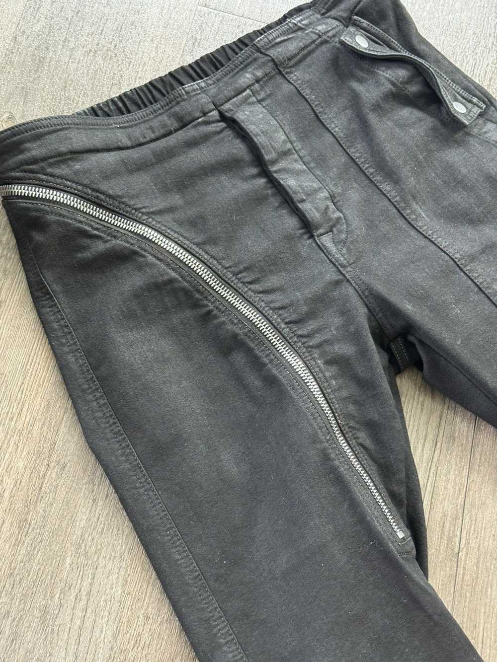 Rick Owens × Rick Owens Drkshdw Black Aircut Jeans - image 2