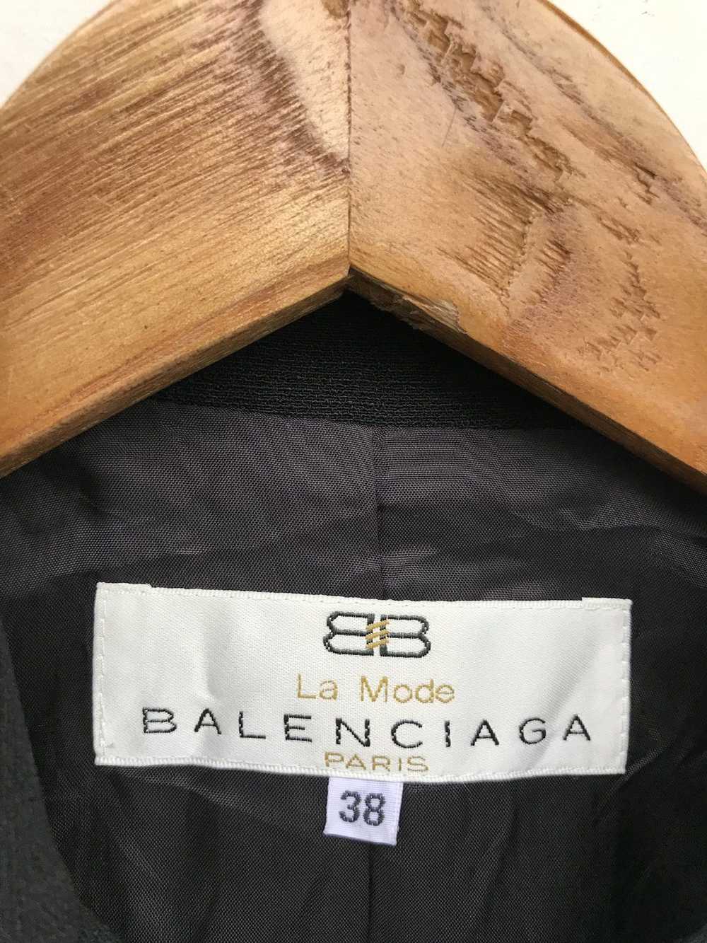 Balenciaga Balenciaga Black Coat Jacket - image 3