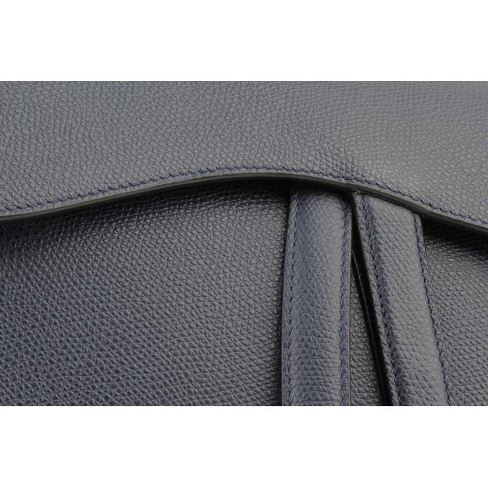 Dior Saddle leather handbag - image 11