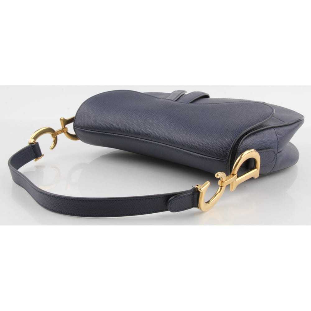 Dior Saddle leather handbag - image 9