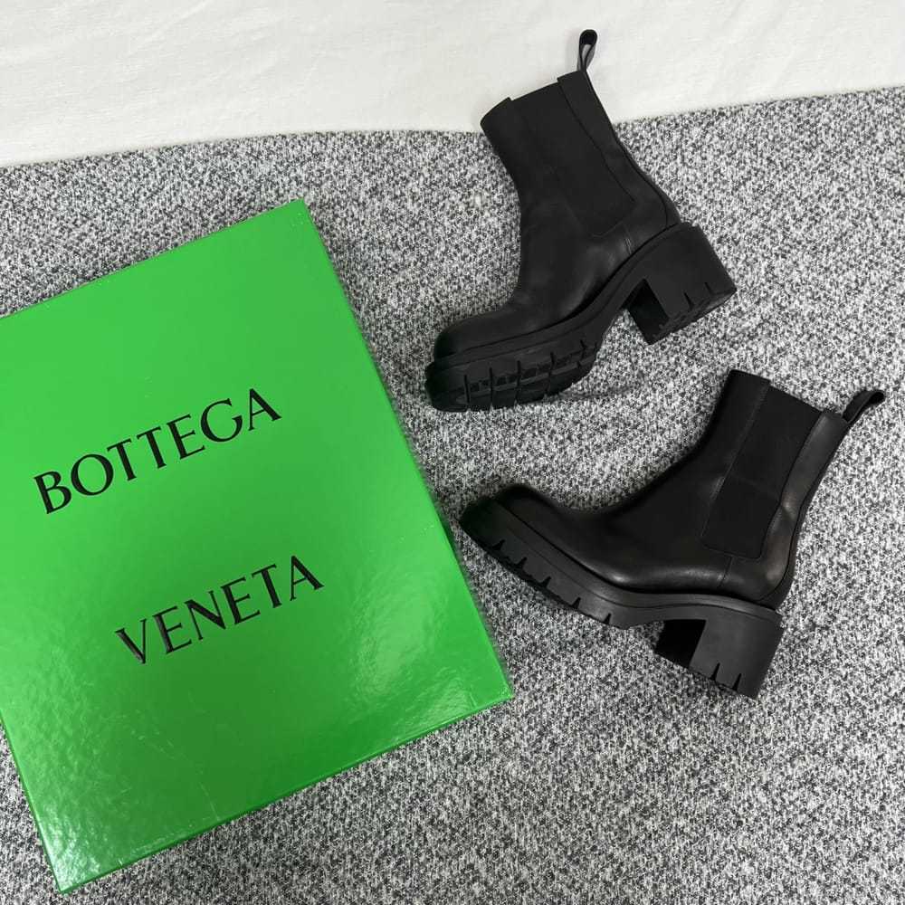 Bottega Veneta Lug leather ankle boots - image 8
