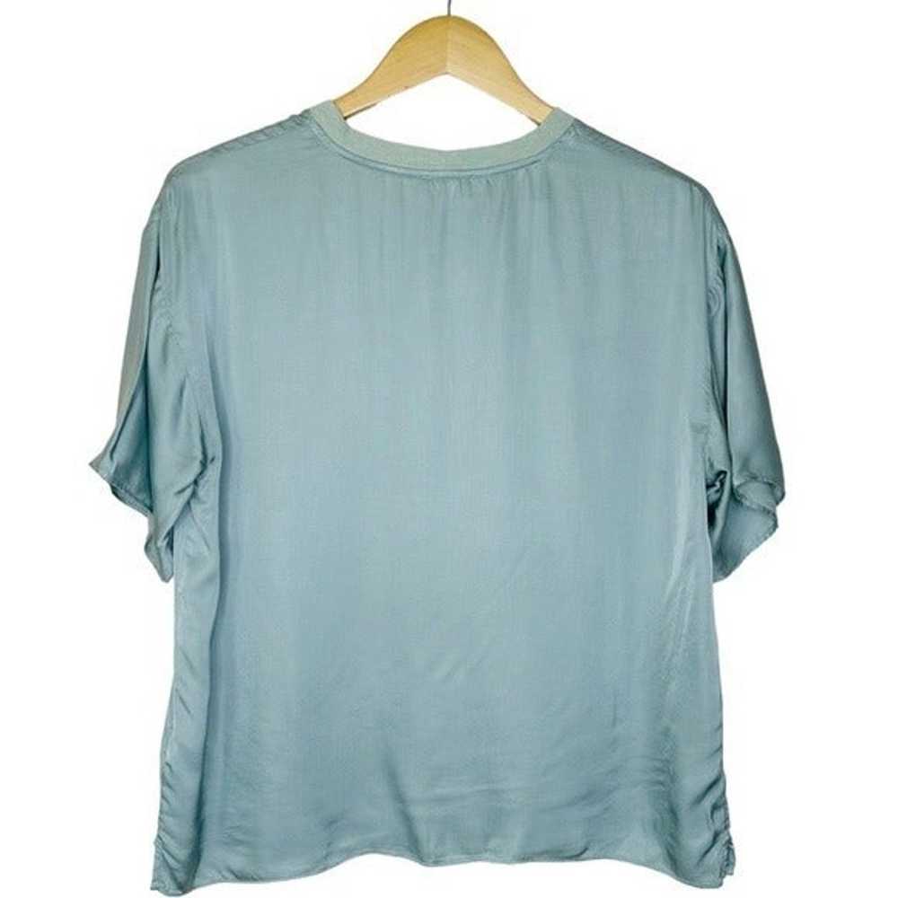 Nation LTD Luxe Sateen Tee Marie Boxy Top S - image 7