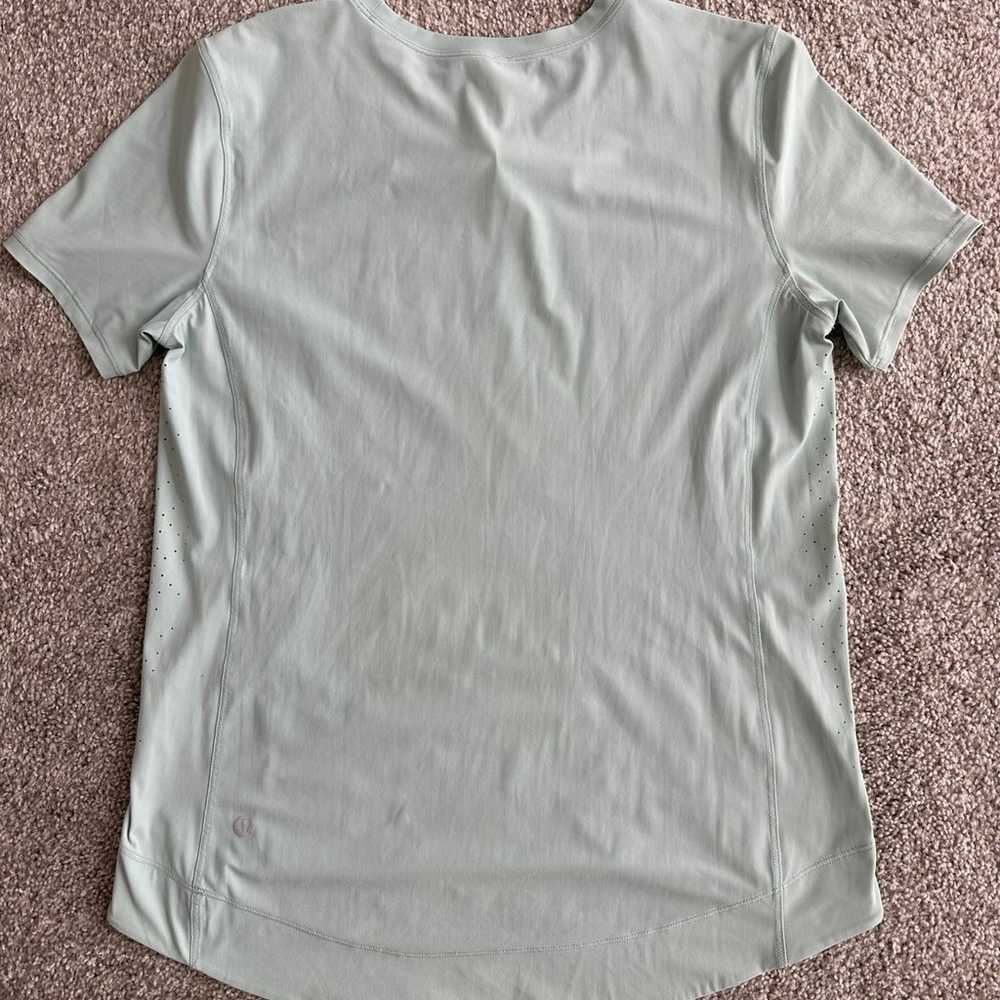 Lululemon morning match short sleeve shirt, size … - image 3