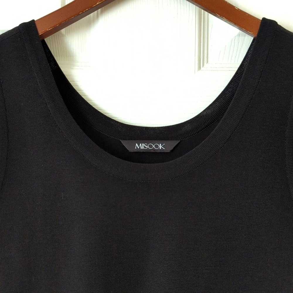 Misook Classic Silky Knit Lightweight Scoop Neck … - image 2
