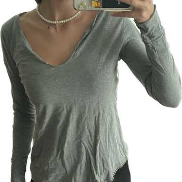 Zadig and Voltaire gray tshirt
