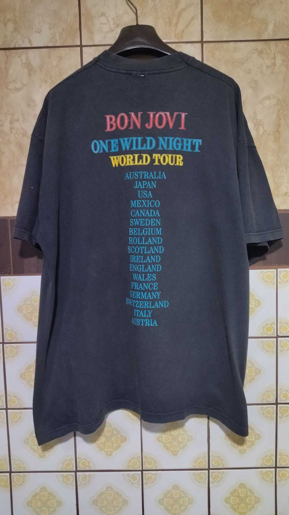 Band Tees × Bon Jovi × Vintage Vintage Bon Jovi 2… - image 3