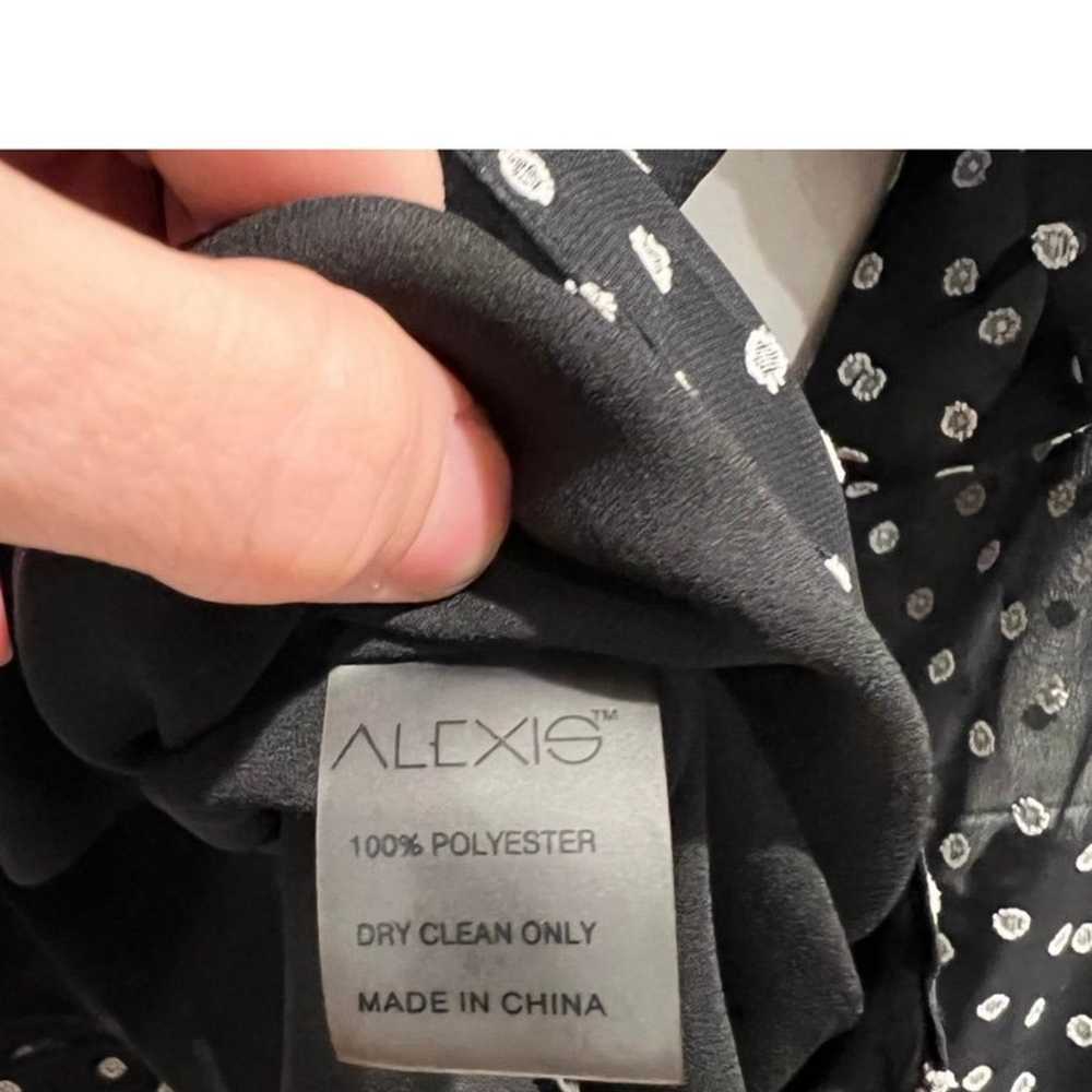 Alexis Odellia black dot women blouse  size S - image 5
