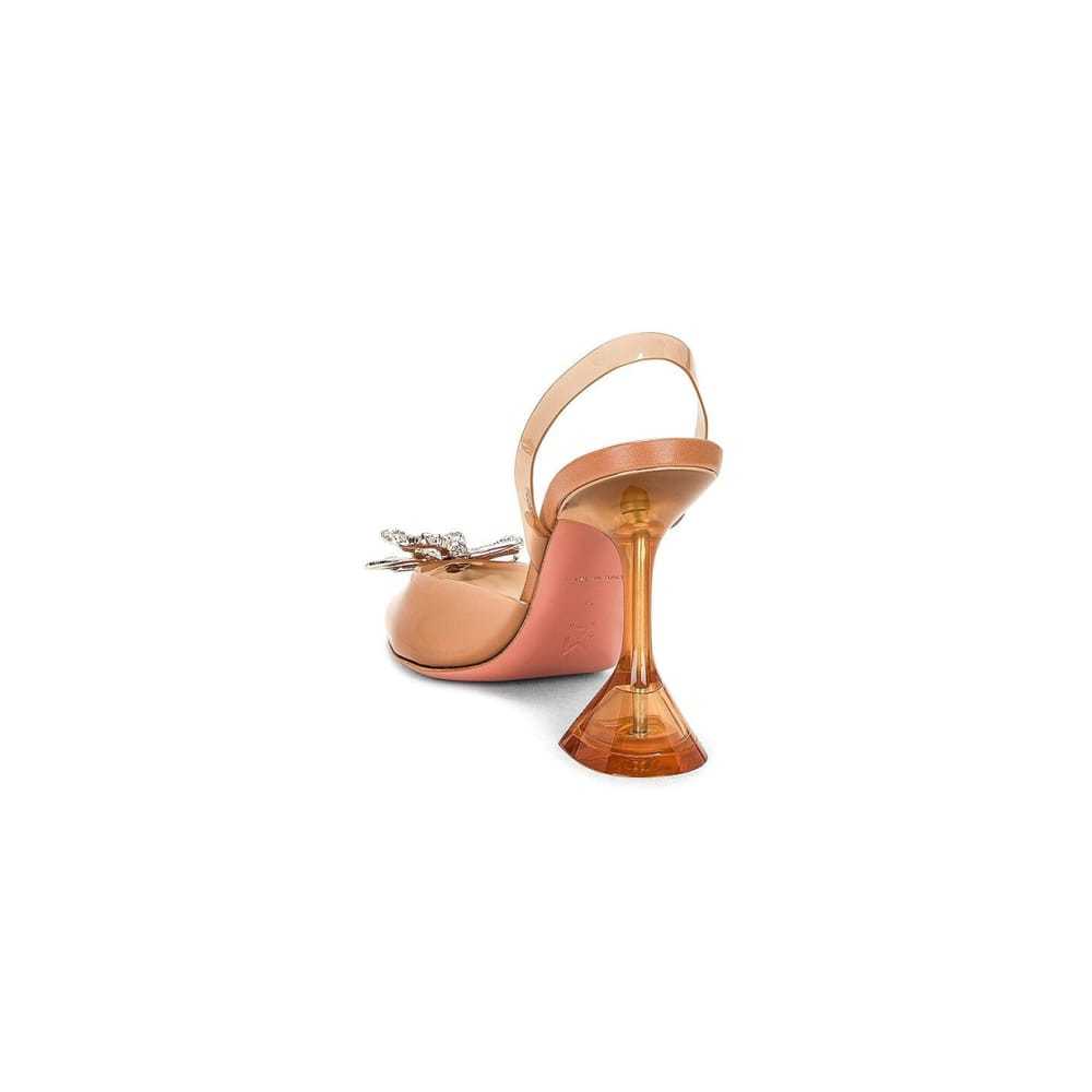 Amina Muaddi Rosie leather heels - image 4