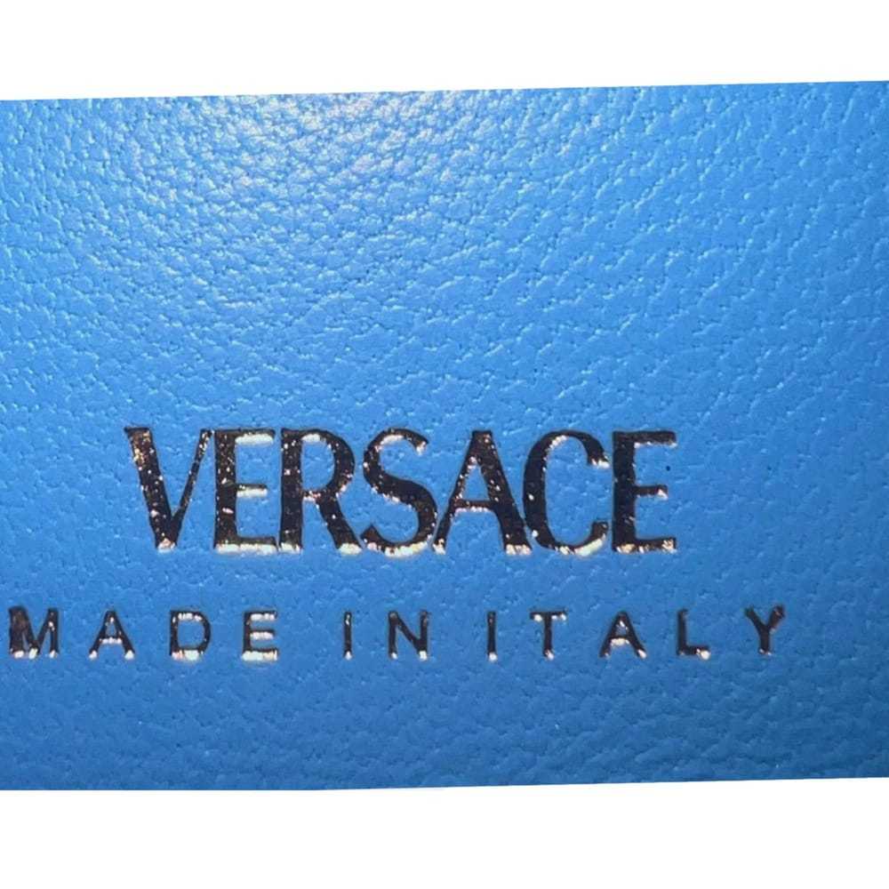 Versace La Medusa leather wallet - image 5
