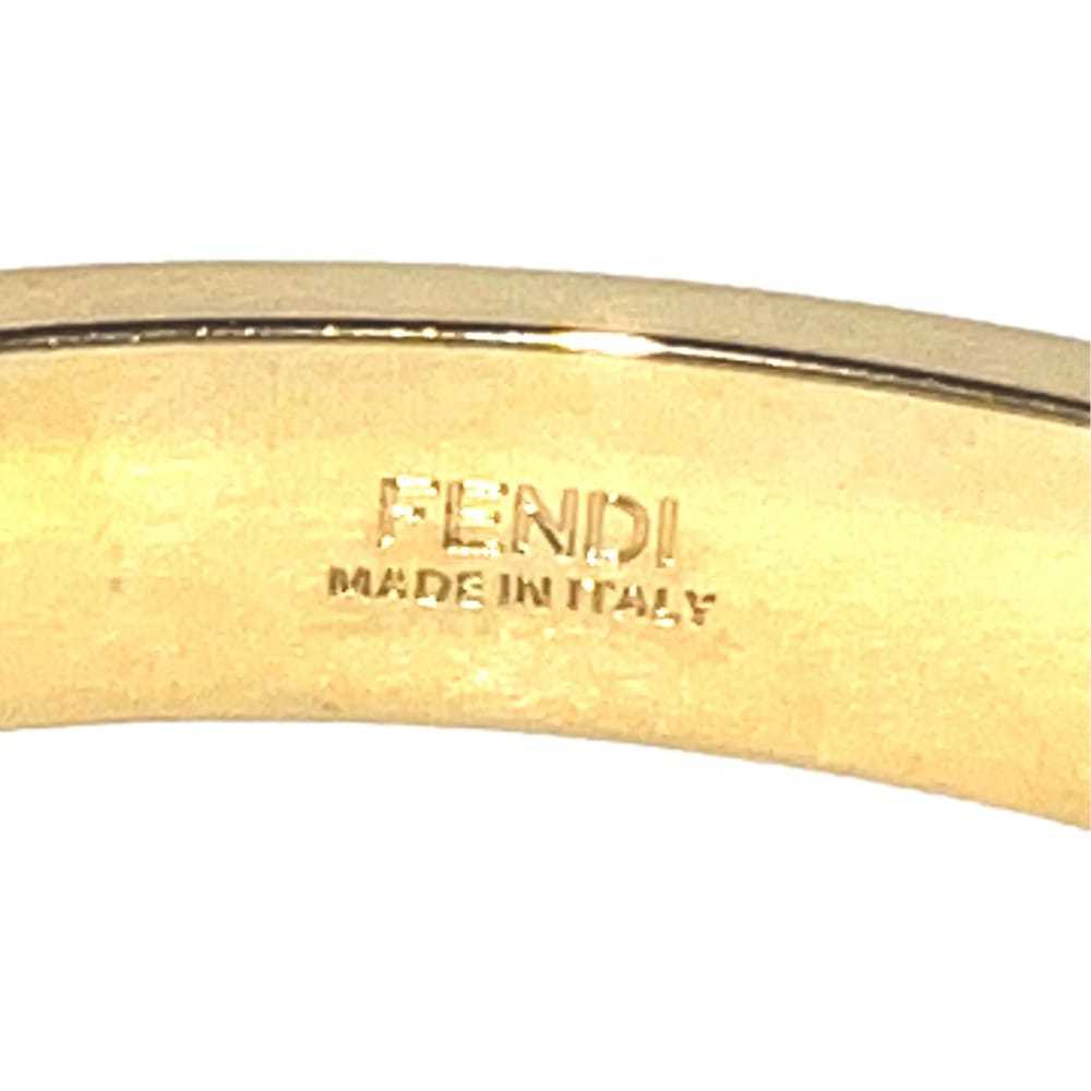 Fendi Ff leather bracelet - image 4