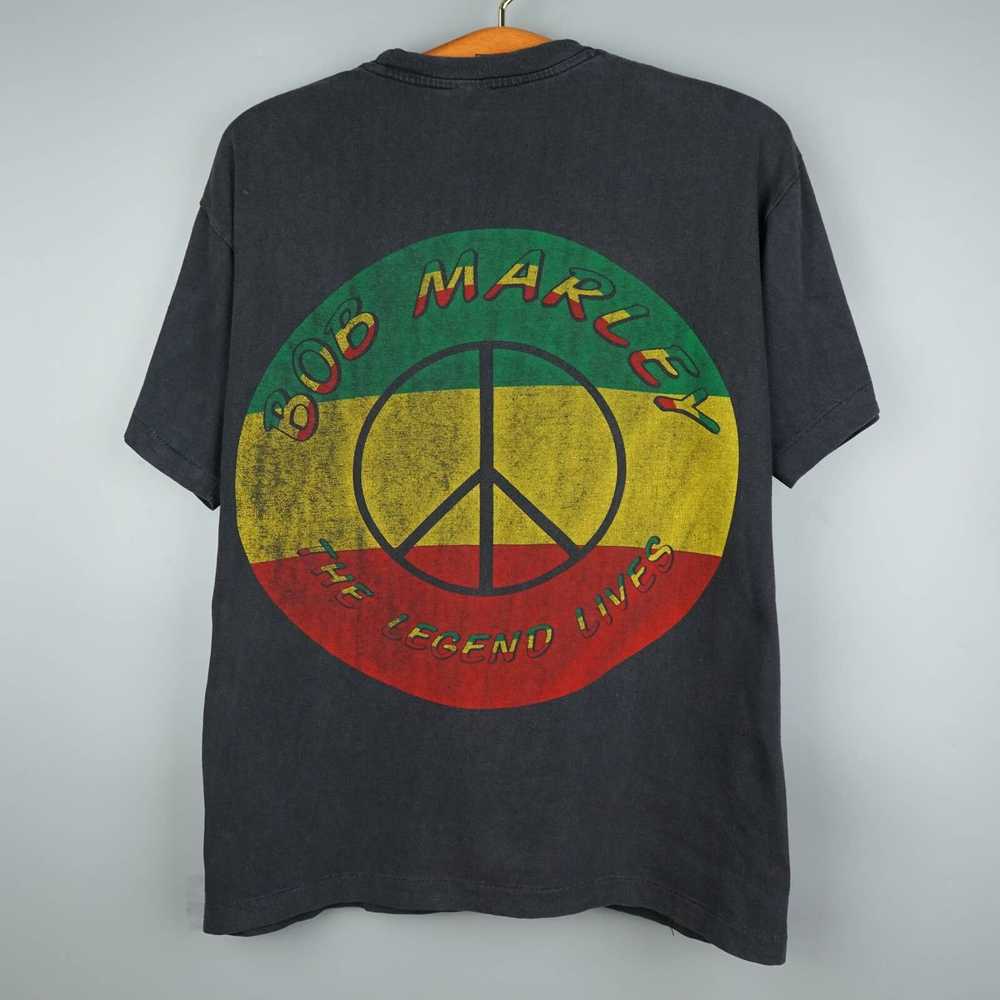 Bob Marley × Rap Tees × Vintage Bob Marley Rap te… - image 6