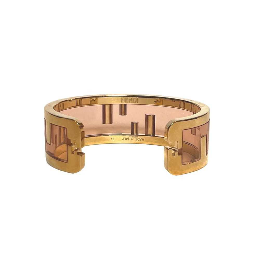 Fendi Ff leather bracelet - image 5