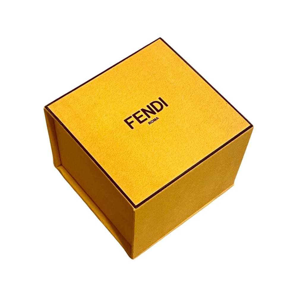 Fendi Ff leather bracelet - image 6