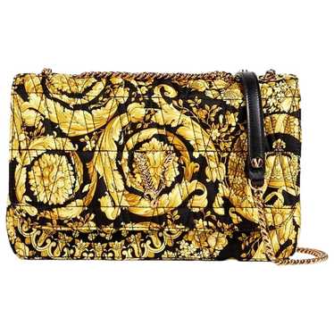 Versace Virtus leather handbag