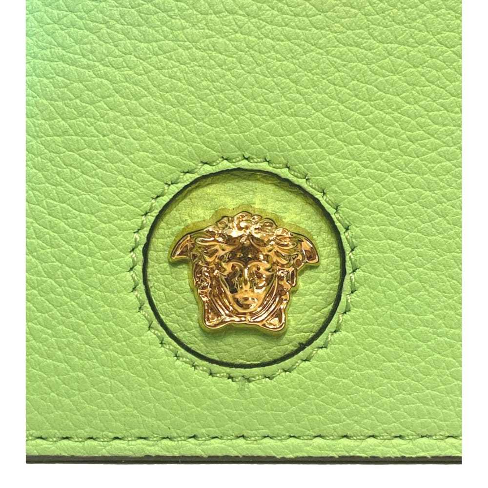 Versace La Medusa leather wallet - image 3