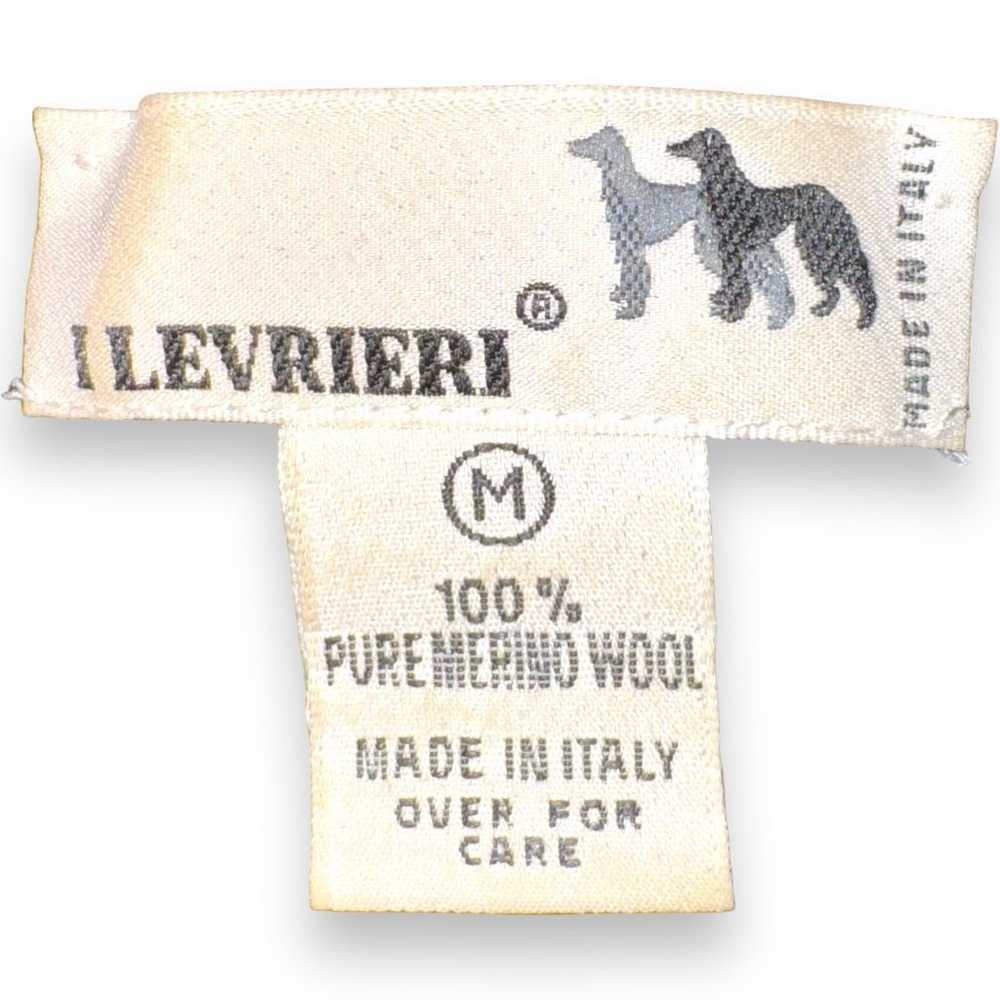 Fortino Made In Italy I Levrieri Navy Merino Wool… - image 2