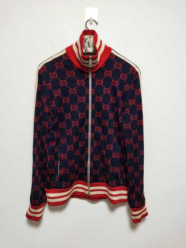 Gucci Supreme GG Monogram Jersey Track Jacket